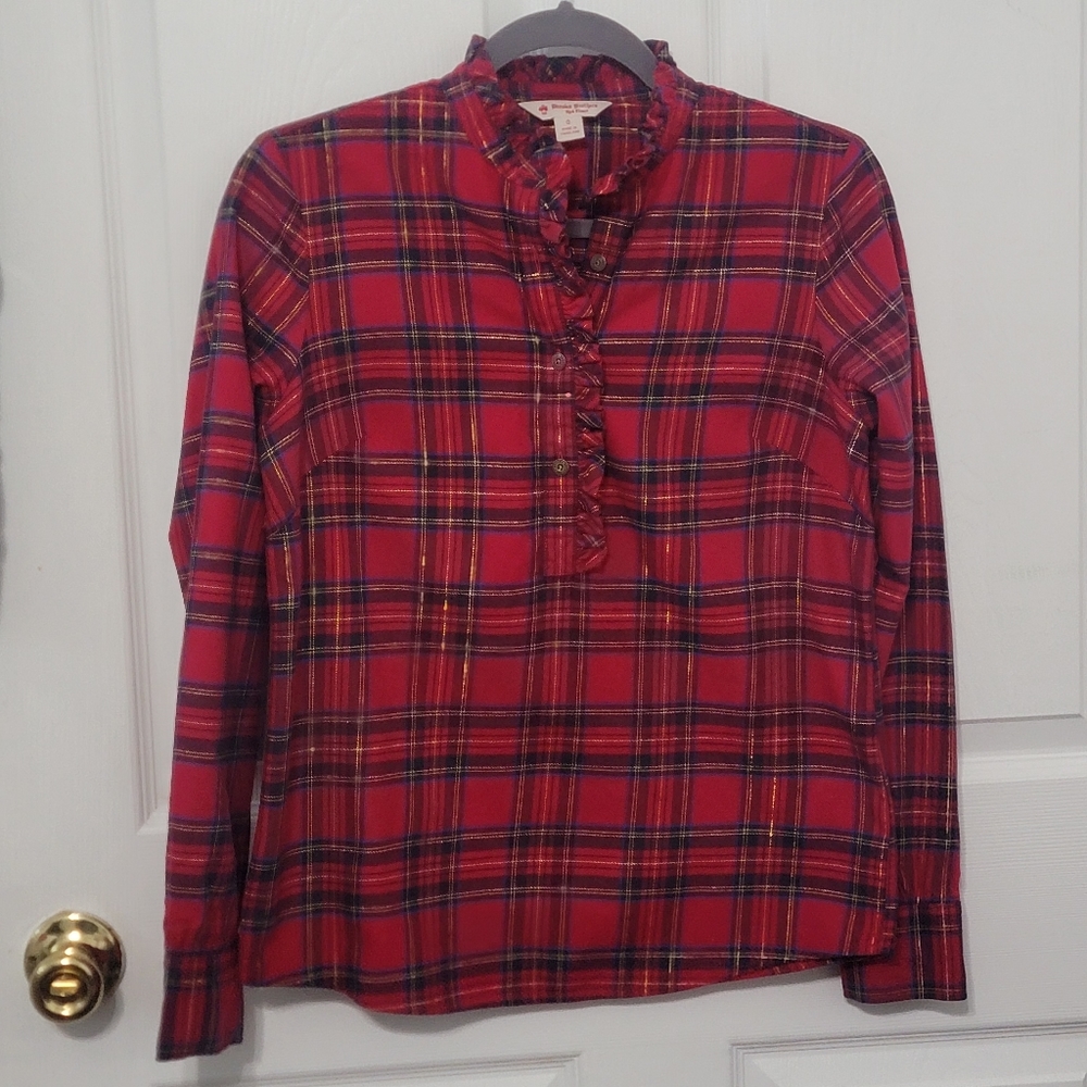 Brooks Brothers Red Fleece Women's Long Sleeve Shirt - Picture 1 of 10
